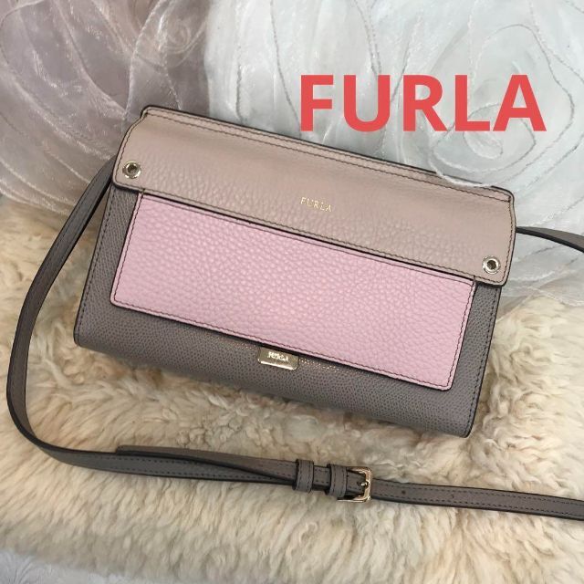 新品未使用♪フルラ『FURLAデリッツィ オーサL クロスボディバッグ』斜