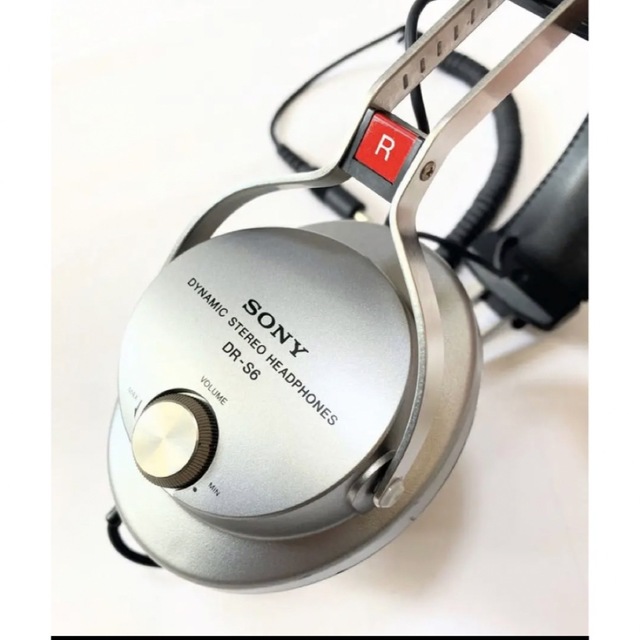 SONY - 希少!80年代製! SONY ソニー ヘッドホン DR-S6の通販 SONY - 希少!80年代製! SONY ソニー ヘッドホン DR-S6の通販