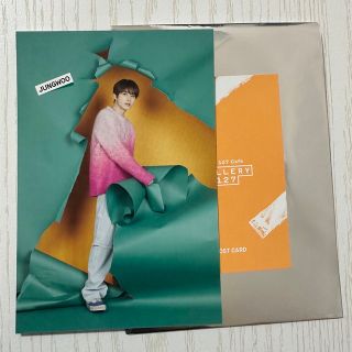 NCT 127 CAFE GALLERY ポストカード ジョンウ(アイドルグッズ)