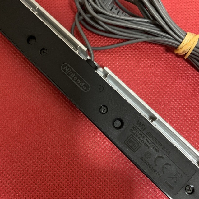 センサーバー 純正品 Wiiリモコン Wii付属品　ブラック　限定品