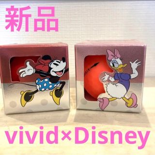 ディズニー(Disney)の【新品・未開封】vivid×Disney ゴルフボール　ミニー　デイジー(その他)