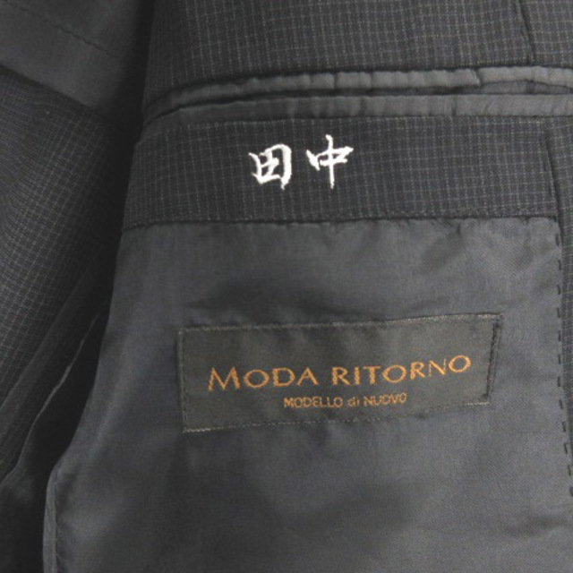 other(アザー)のMODA RITORNO スーツ ジャケット パンツ ベスト 3ピース チェック メンズのスーツ(セットアップ)の商品写真