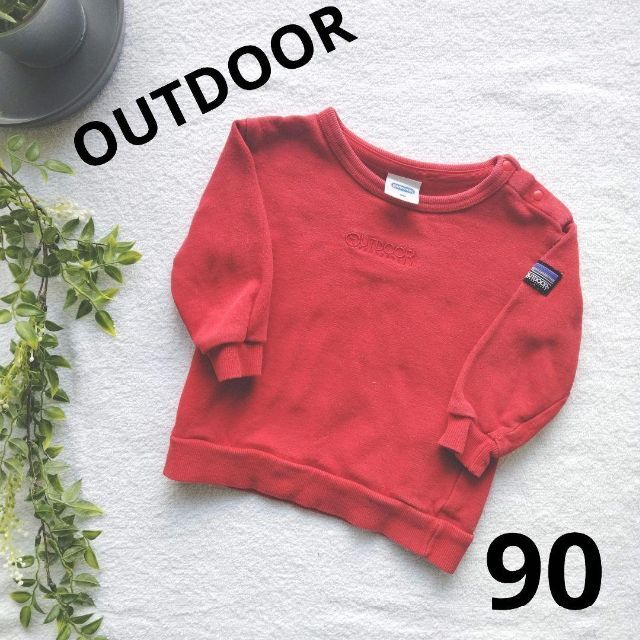 OUTDOOR(アウトドア)の【即購入OK】サイズ90 キッズ/ベビー/マタニティのキッズ服男の子用(90cm~)(Tシャツ/カットソー)の商品写真