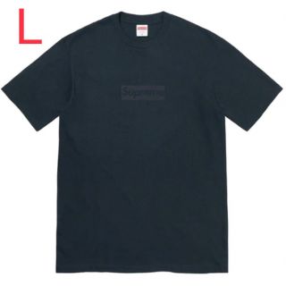 シュプリーム(Supreme)のL supreme Tonal Box Logo Tee Tシャツ　ボックスロゴ(Tシャツ/カットソー(半袖/袖なし))