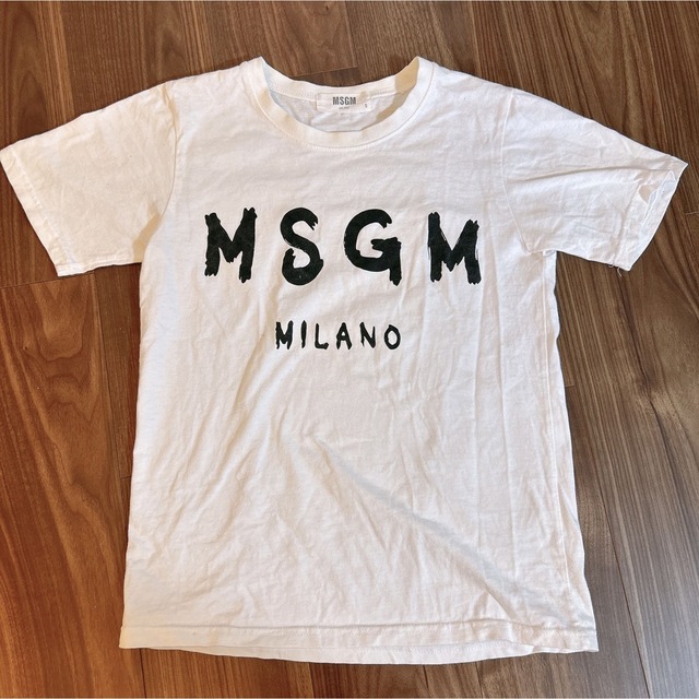 msgm ロゴtシャツ　Sサイズ