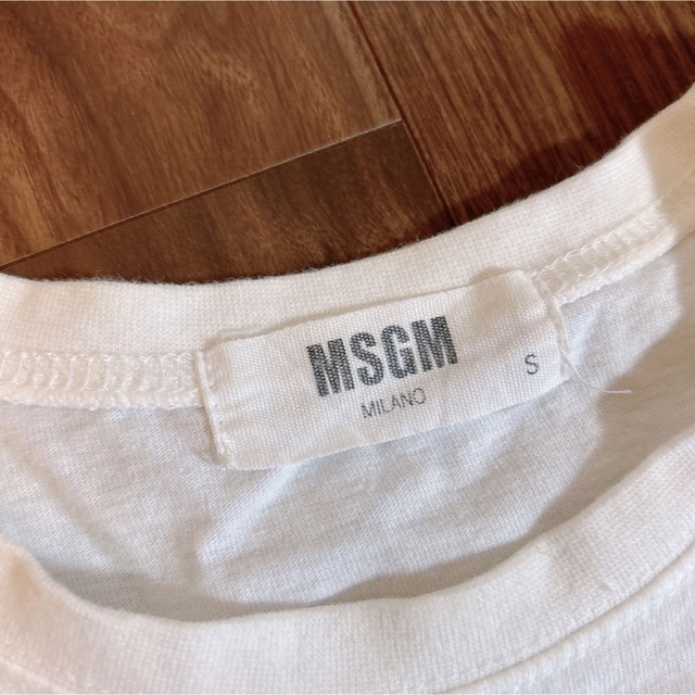 msgm ロゴtシャツ　Sサイズ