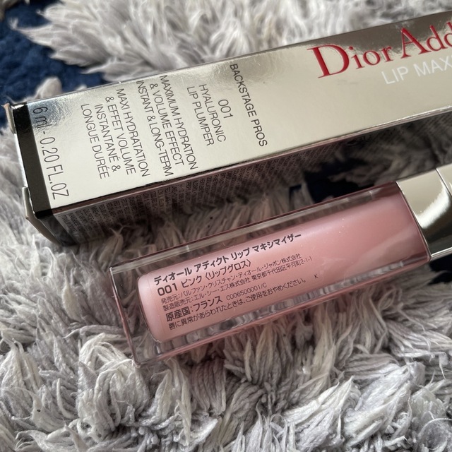 Christian Dior(クリスチャンディオール)のディオールアディクトリップマキシマイザーピンク001 コスメ/美容のベースメイク/化粧品(リップグロス)の商品写真