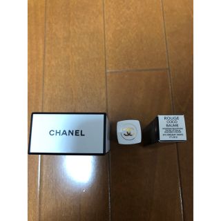 シャネル(CHANEL)のシャネル　ルージュ　ココ　ボーム　912 ドリーミー　ホワイト　リップクリーム(リップケア/リップクリーム)