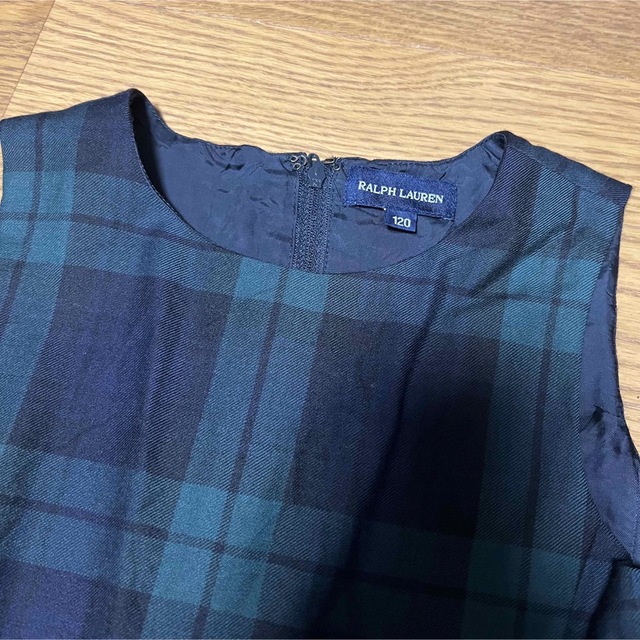 Ralph Lauren(ラルフローレン)のラルフローレン　ワンピースのみ　120 キッズ/ベビー/マタニティのキッズ服女の子用(90cm~)(ワンピース)の商品写真