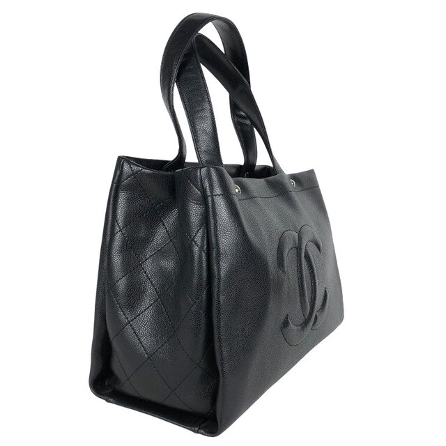 シャネル CHANEL ココマーク ラージトートバッグ トートバッグ 【中古】