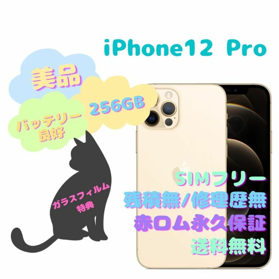 古典 256GB iPhone12Pro - iPhone 5G SIMフリー 本体 スマートフォン