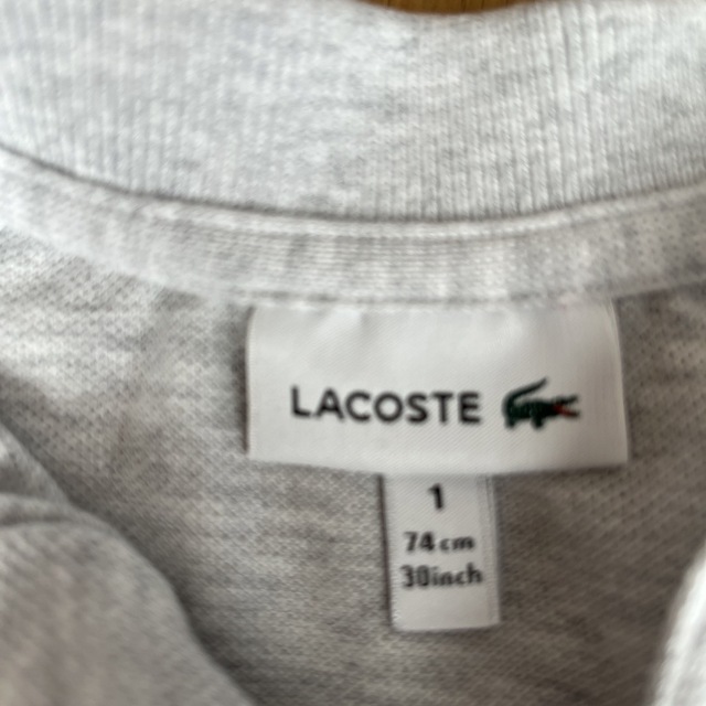 LACOSTE(ラコステ)のラコステ　ポロシャツ キッズ/ベビー/マタニティのベビー服(~85cm)(シャツ/カットソー)の商品写真