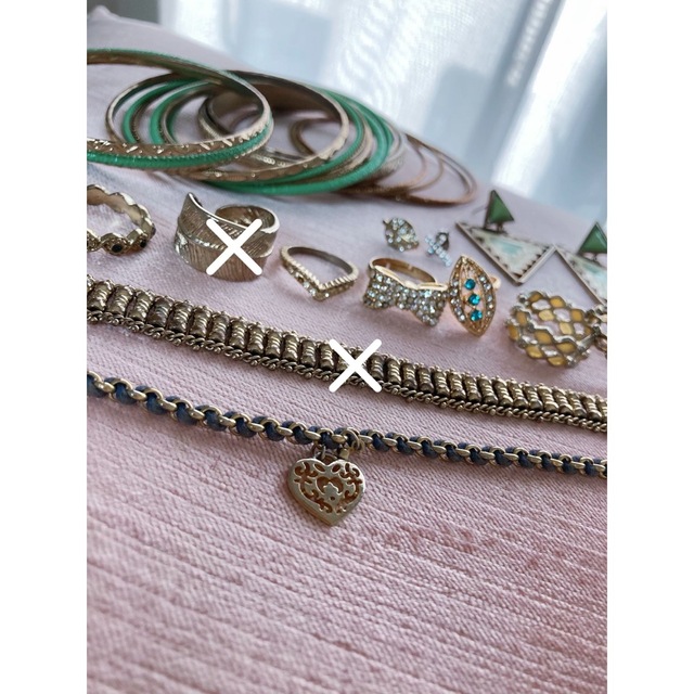 アクセサリー大量セット 指輪リング ブレスレット ピアス 春夏の通販