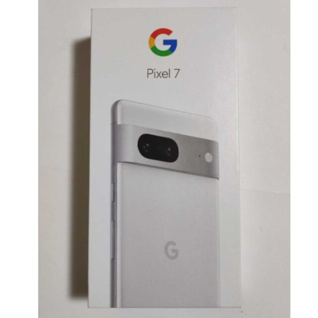 【通電・動作確認のみ】GooglePixel7 128GB Snowスマートフォン本体