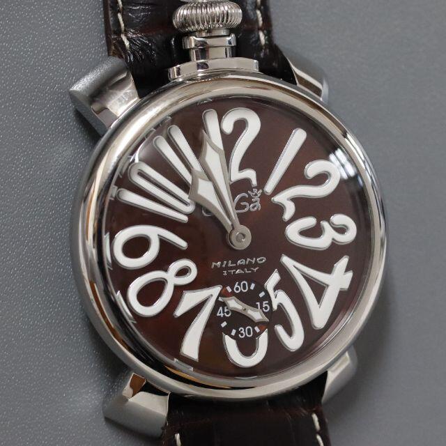 想像を超えての GaGa MILANO 48mm(5010.13S) マヌアーレ ガガミラノ