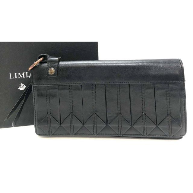 ヨウジヤマモト リミフゥ LIMI few レザー 長財布 黒 - 長財布