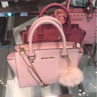 マイケルコース(Michael Kors)のマイケルコース♡セルマ♡ピンク(ショルダーバッグ)