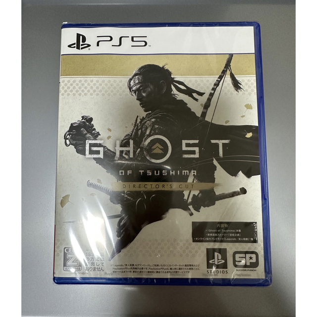 新品　ghost of tsushima ゴーストオブツシマ　ps5