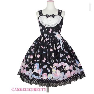 Angelic Pretty(ワンピース ・ ブラック/黒色系)のフリマ Angelic Pretty(ワンピース ・ ブラック/黒色系)のフリマ