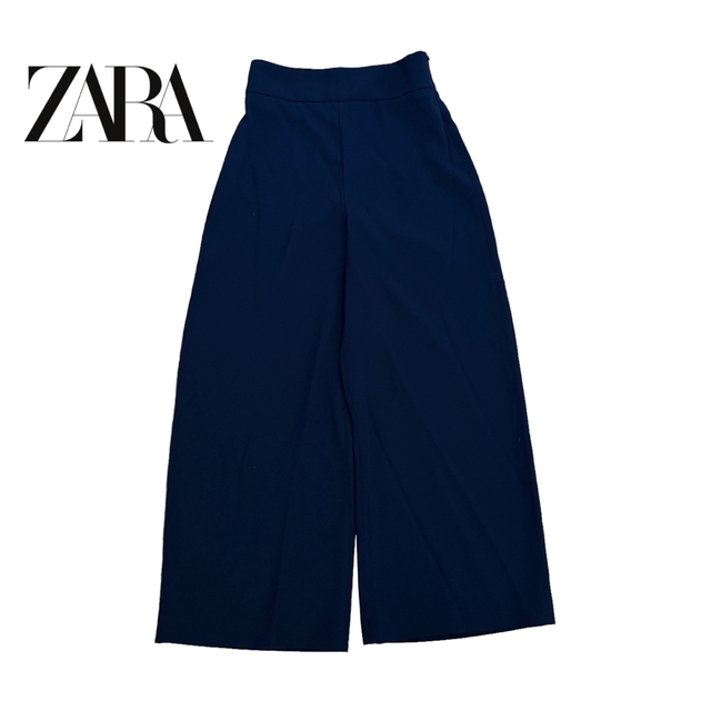 【ZARA】ハイウエストワイドパンツ