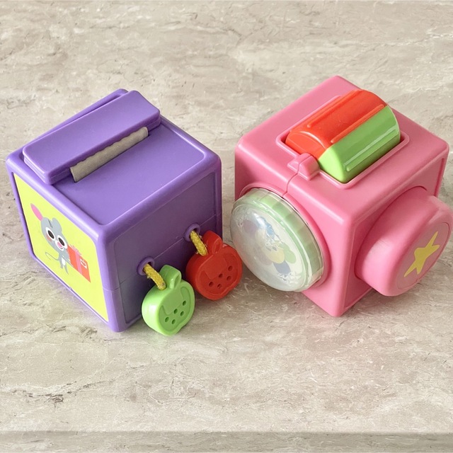こどもちゃれんじBabyベビーでるでるキューブ&くるくるキューブ