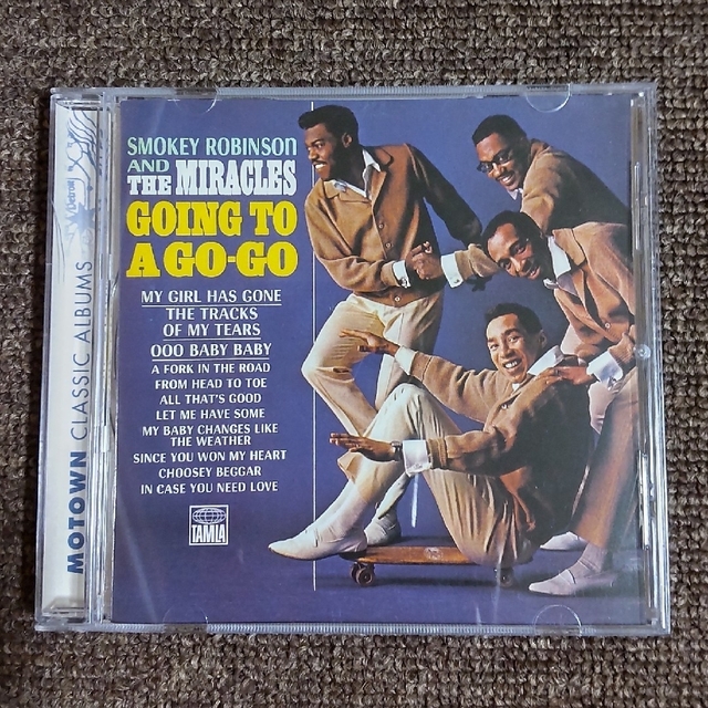 スモーキーロビンソン　GOING TO A GO GO 中古品 エンタメ/ホビーのCD(R&B/ソウル)の商品写真