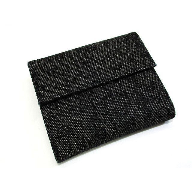 BVLGARI(ブルガリ)のBVLGARI ロゴマニア ダブルホック 二つ折り コンパクト財布 キャンバス レディースのファッション小物(財布)の商品写真