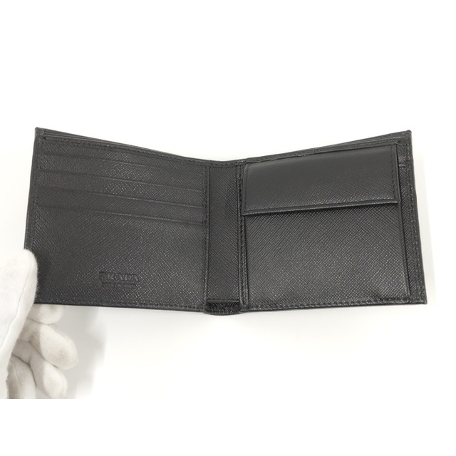 PRADA(プラダ)のPRADA 二つ折り財布 レザー ナイロン カモフラージュ メンズのファッション小物(長財布)の商品写真