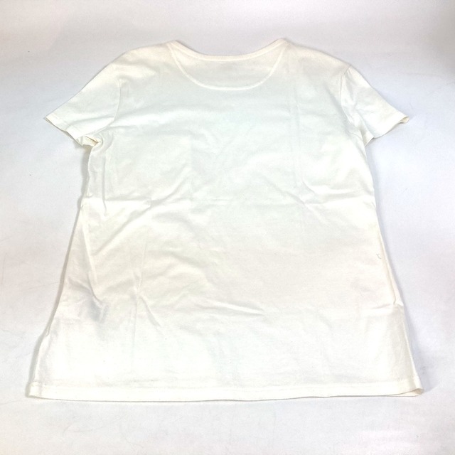 エルメス HERMES 刺繍 アパレル トップス 半袖Ｔシャツ コットン ホワイト