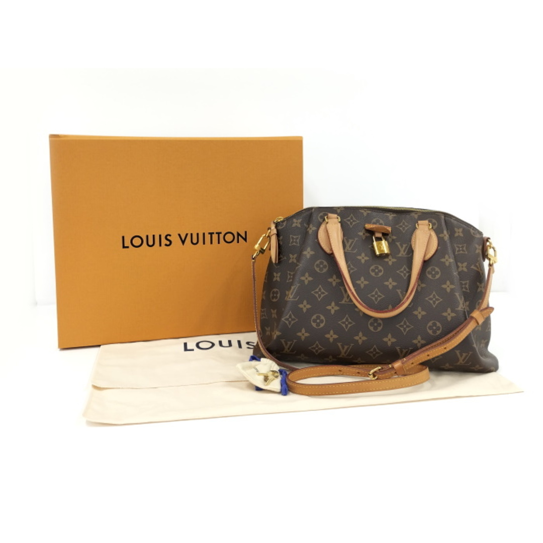 LOUIS VUITTON リボリーMM 2WAYハンドバッグ モノグラム