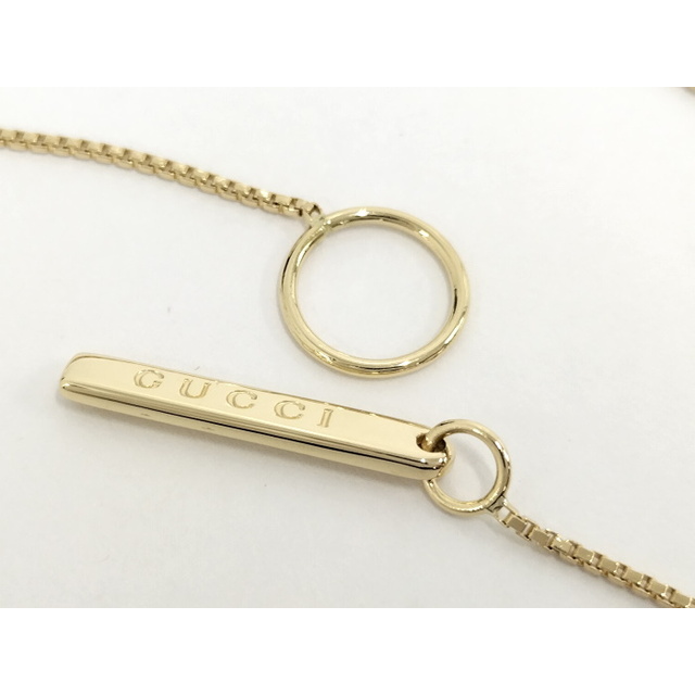 GUCCI ネックレス ラリアット 750YG K18YG イエローゴールド