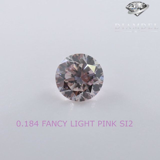 ピンクダイヤモンドルース/ F.LIGHT PINK/ 0.184 ct.