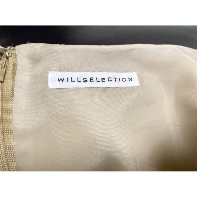 WILLSELECTION(ウィルセレクション)のウィルセレクション ワンピース WILLSELECTION S XS レディースのワンピース(ひざ丈ワンピース)の商品写真