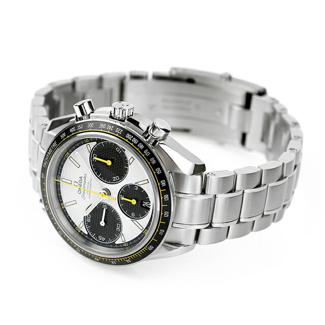オメガ OMEGA 腕時計 メンズ 326.30.40.50.04.001 自動巻き（Cal.3330/手巻き付） ホワイトxシルバー アナログ表示
