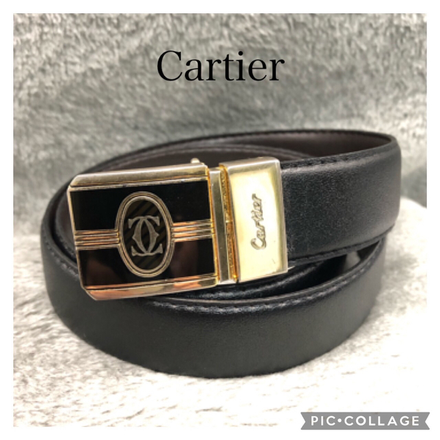 Cartier - Cartier カルティエ リバーシブルレザー ベルト 男女兼用