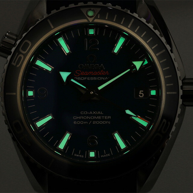 オメガ OMEGA 腕時計 メンズ 232.92.42.21.03.001 シーマスター プラネットオーシャン 600M コーアクシャル 42mm SEAMASTER PLANET OCEAN 600M CO-AXIAL 42mm 自動巻き（Cal.8500/手巻き付） ブルーxブルー アナログ表示