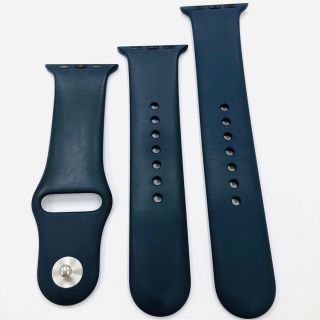 アップルウォッチ(Apple Watch)のアップルウォッチ専用 ベルト AppleWatch 38mm ミッドナイトブルー(その他)