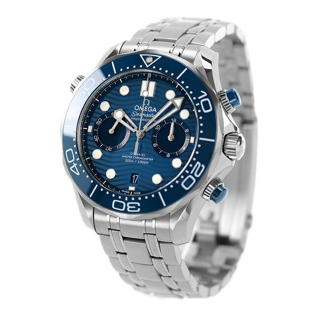 OMEGA - オメガ 腕時計 メンズ 210-30-44-51-03-001 OMEGA 自動巻き（9900/手巻き付） ブルーxシルバー アナログ表示