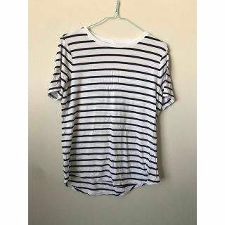 オールドネイビー(Old Navy)のOLD NAVY オールドネイビー　レディース　ボーダー　半袖Tシャツ　S(Tシャツ(半袖/袖なし))