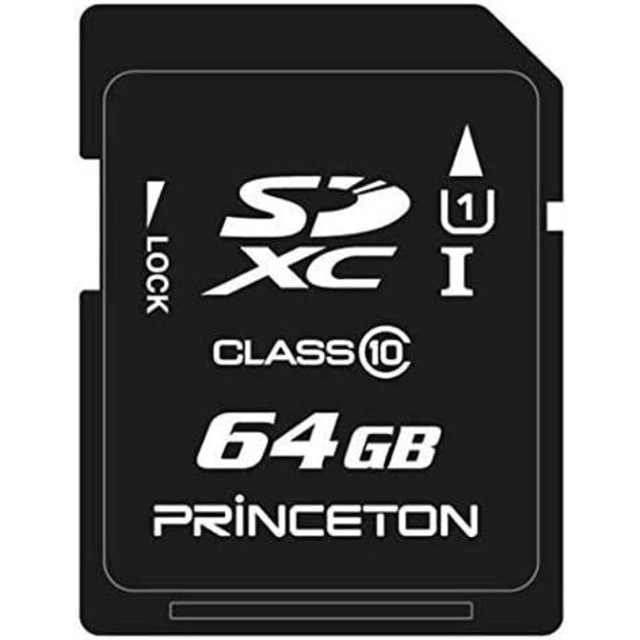 新品 プリンストン SDXC/HCカード 64GB PSDU-64G