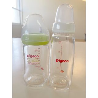 ピジョン(Pigeon)のPigeon 哺乳瓶 2本セット(母乳実感/スリム)(哺乳ビン)