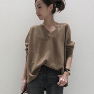 アパルトモンドゥーズィエムクラス(L'Appartement DEUXIEME CLASSE)のL'Appartement CASHMERE WOOL V-NECK(ニット/セーター)