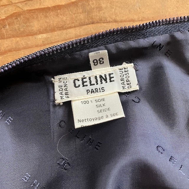 美品 フランス製 celine セリーヌ スーツ スカート ジャケット 36