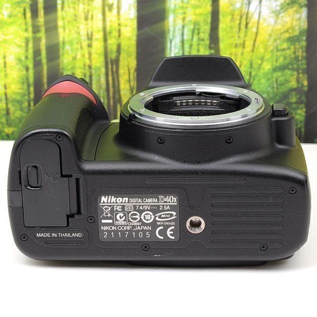 Nikon D40X☆スマホに転送OK♪シンプル機能一眼レフ☆3357_3