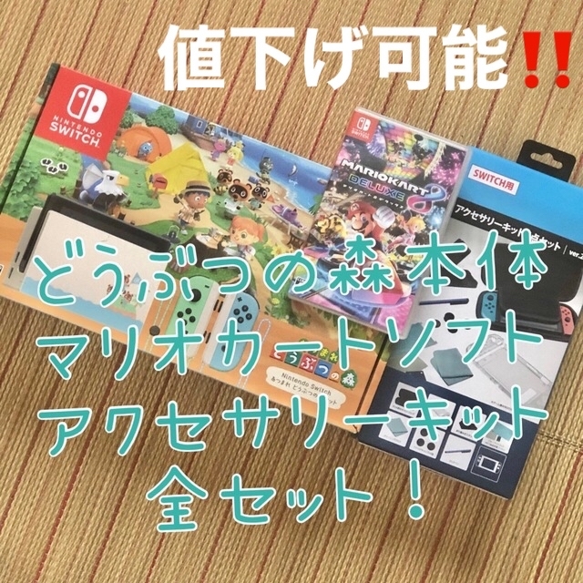 Nintendo Switch あつまれどうぶつの森セット　マリオカート