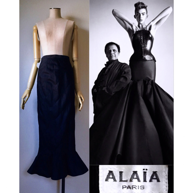 格安販売中 Azzedine Alaïa - 80s ALAIA MAXI MERMAID SKIRT アライア ヴィンテージ ロングスカート 格安販売中 Azzedine Alaïa - 80s ALAIA MAXI MERMAID SKIRT アライア ヴィンテージ ロングスカート