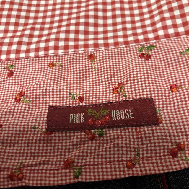 PINK HOUSE(ピンクハウス)のピンクハウス　リバーシブルロングデニムスカート  レディースのスカート(ロングスカート)の商品写真