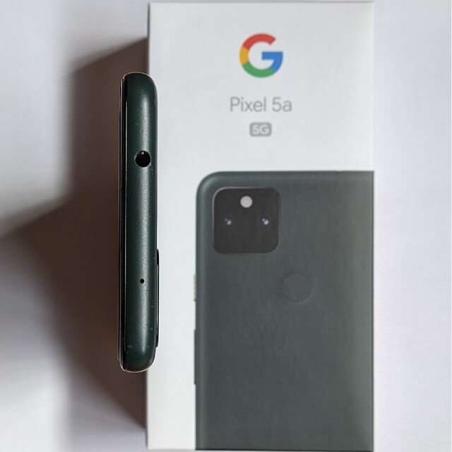 Google Pixel(グーグルピクセル)のGoogle Pixel 5a   Mostly Black 128GB スマホ/家電/カメラのスマートフォン/携帯電話(スマートフォン本体)の商品写真