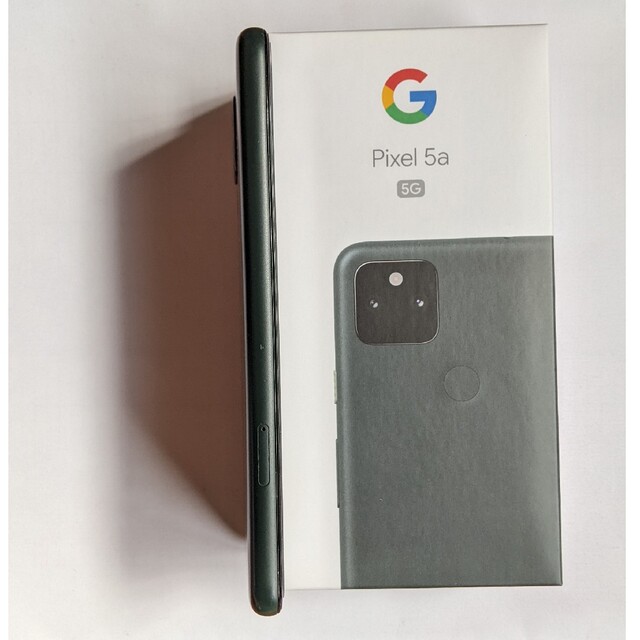 Google Pixel(グーグルピクセル)のGoogle Pixel 5a   Mostly Black 128GB スマホ/家電/カメラのスマートフォン/携帯電話(スマートフォン本体)の商品写真