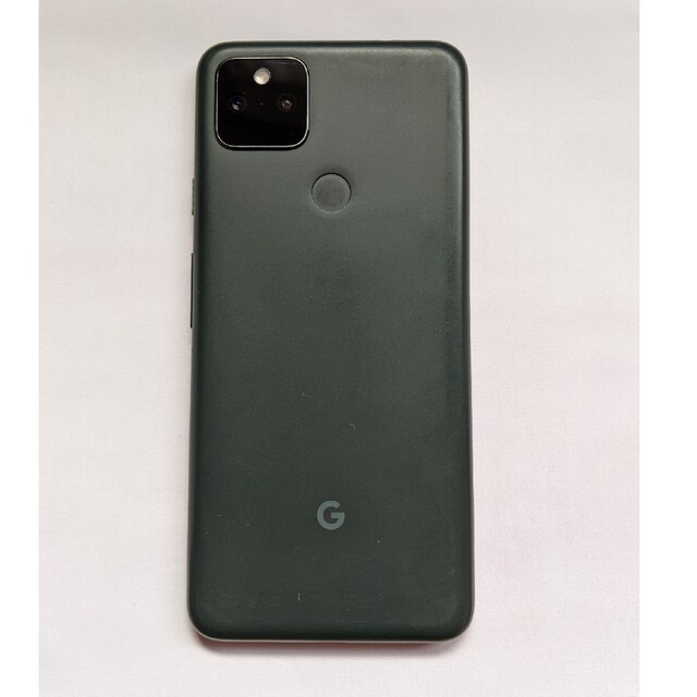 Google Pixel(グーグルピクセル)のGoogle Pixel 5a   Mostly Black 128GB スマホ/家電/カメラのスマートフォン/携帯電話(スマートフォン本体)の商品写真